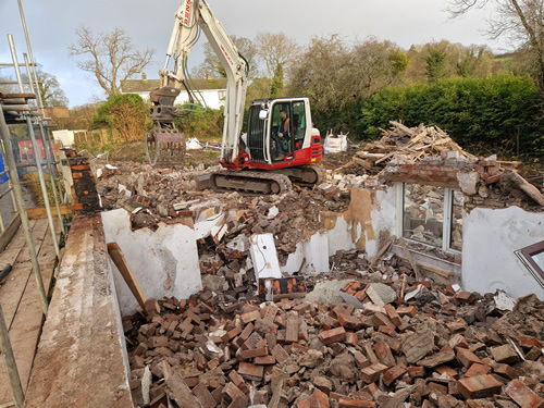 Bens Demolition Division job Vicarage Lane, Olveston photo number 18