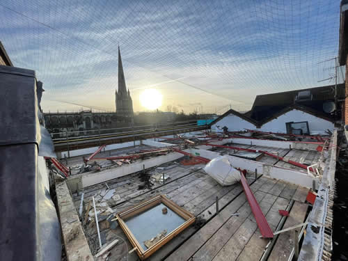 Bens Demolition Division job Soft strip, remove lift and roof structure for West Tec in Bristol photo number 9