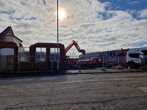 Bens Demolition Division job Demolition in Avonmouth for Clayewater Homes photo number 8