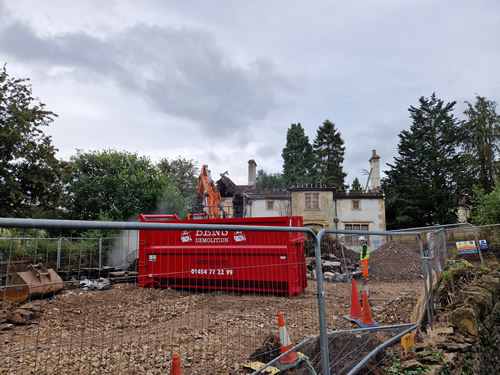 Bens Demolition Division job House demolition in Chippenham photo number 3