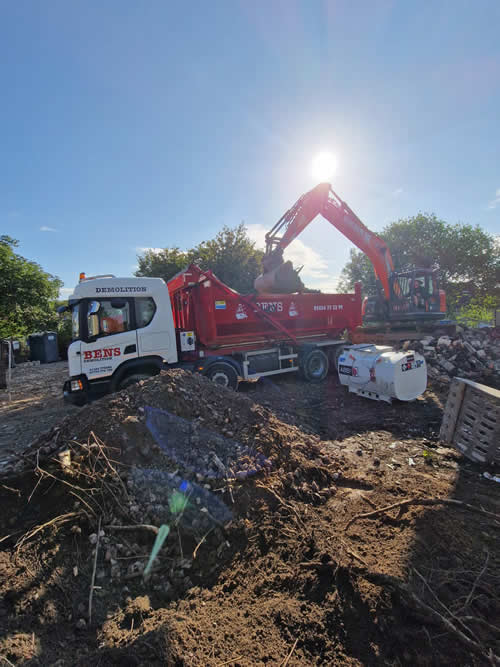 Bens Demolition Division job House demolition in Chippenham photo number 10