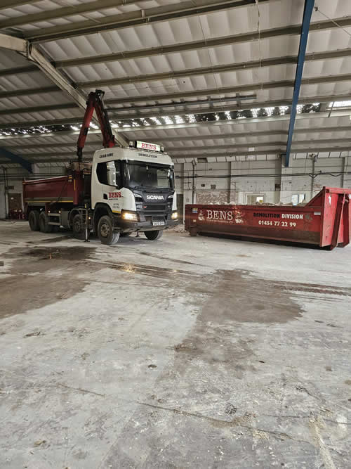 Bens Demolition Division job Remove plasterboard room, strip out internal offices and demolish in Brislington photo number 12