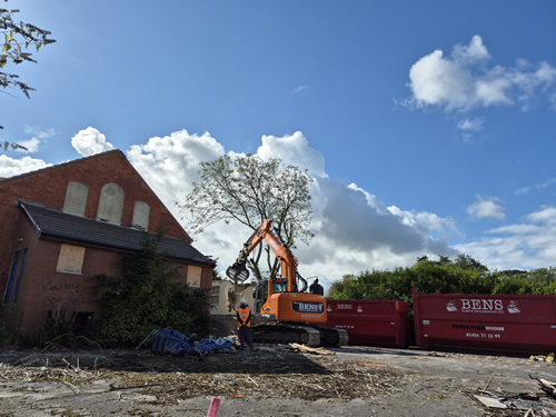 Bens Demolition Division job Community Centre, Castle Cary photo number 2