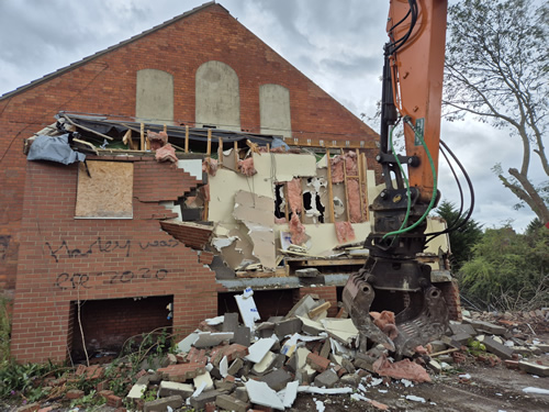 Bens Demolition Division job Community Centre, Castle Cary photo number 4