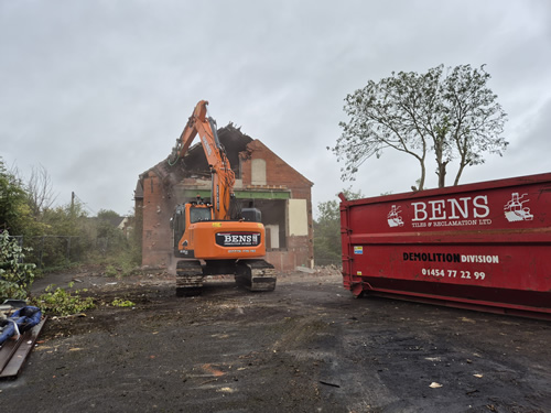 Bens Demolition Division job Community Centre, Castle Cary photo number 7