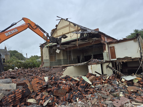 Bens Demolition Division job Community Centre, Castle Cary photo number 9