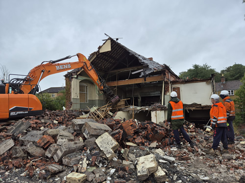 Bens Demolition Division job Community Centre, Castle Cary photo number 10