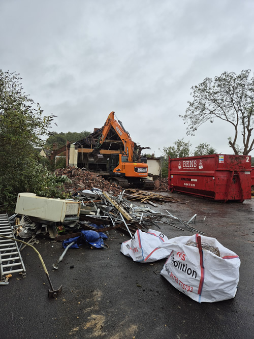 Bens Demolition Division job Community Centre, Castle Cary photo number 11