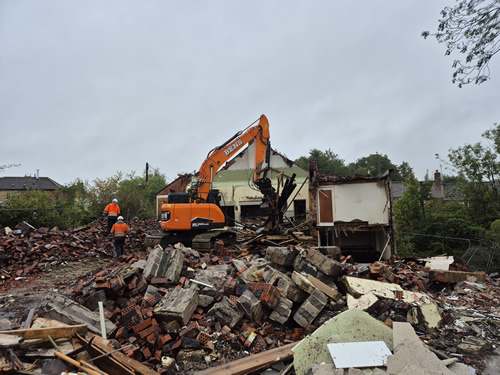 Bens Demolition Division job Community Centre, Castle Cary photo number 13