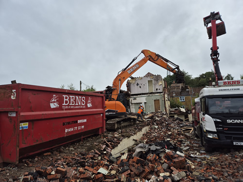 Bens Demolition Division job Community Centre, Castle Cary photo number 15