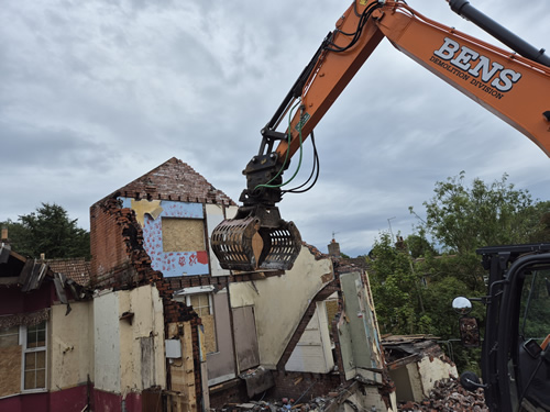 Bens Demolition Division job Community Centre, Castle Cary photo number 16