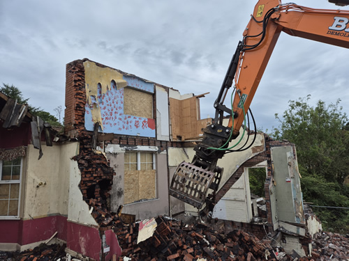 Bens Demolition Division job Community Centre, Castle Cary photo number 17