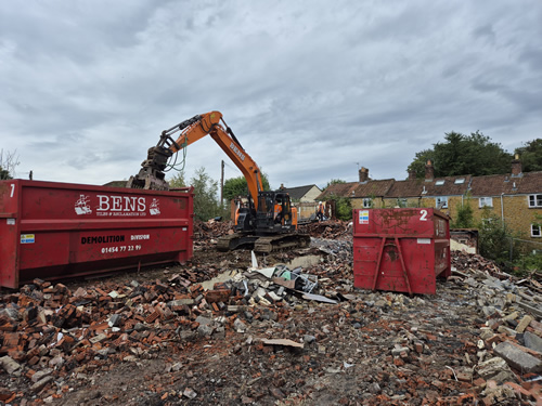 Bens Demolition Division job Community Centre, Castle Cary photo number 18