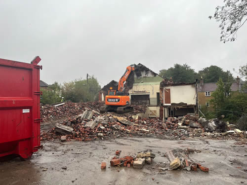 Bens Demolition Division job Community Centre, Castle Cary photo number 26