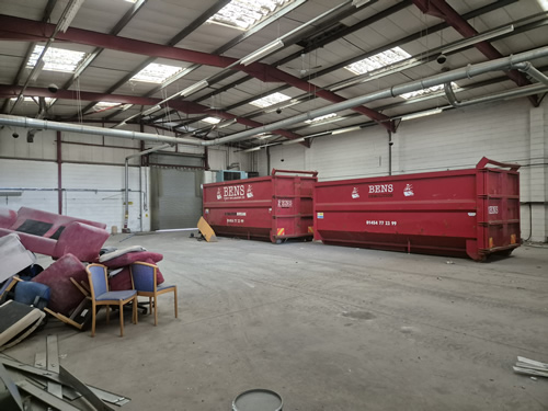 Bens Demolition Division job 21st century clear warehouse and remove offices photo number 7