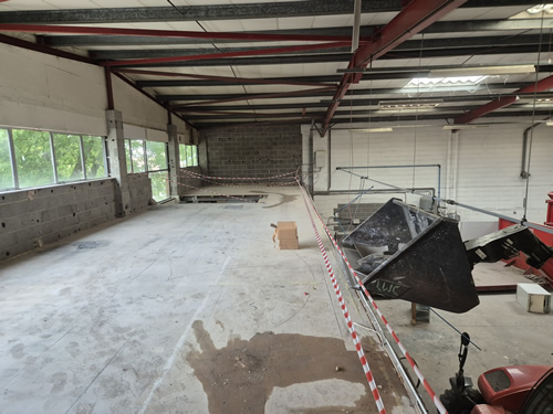 Bens Demolition Division job 21st century clear warehouse and remove offices photo number 10