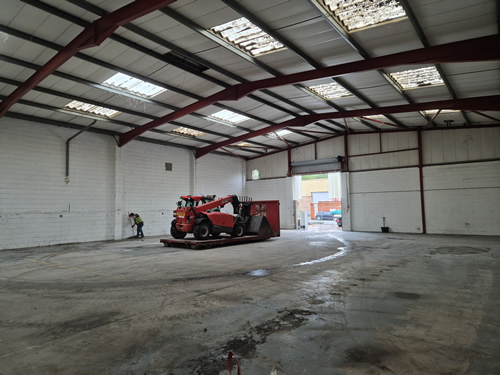 Bens Demolition Division job 21st century clear warehouse and remove offices photo number 11