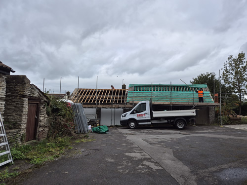 Bens Demolition Division job Dismantle outbuilding roof photo number 4