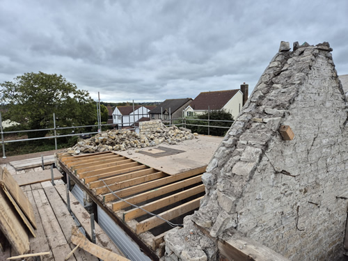 Bens Demolition Division job Dismantle outbuilding roof photo number 5