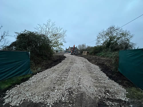 Bens Demolition Division job Farm in Dursley remove asbestos roofs and demolish photo number 12