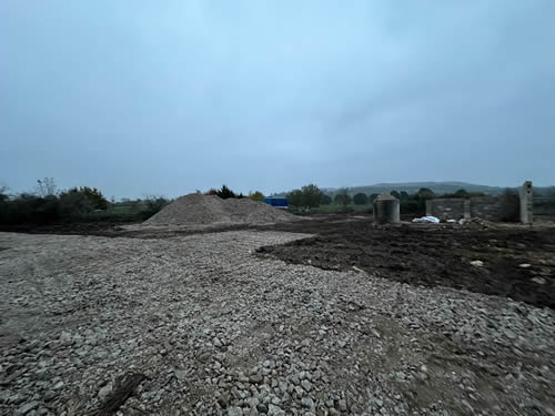 Bens Demolition Division job Farm in Dursley remove asbestos roofs and demolish photo number 13