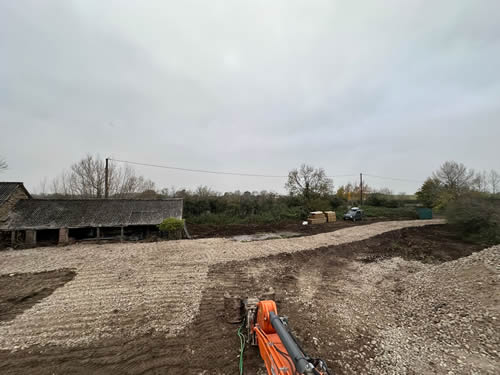 Bens Demolition Division job Farm in Dursley remove asbestos roofs and demolish photo number 14