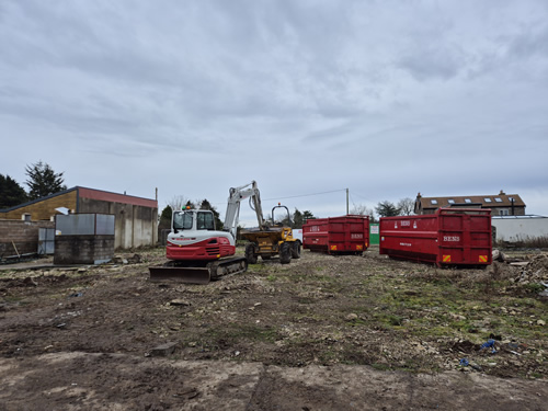 Bens Demolition Division job Remove asbestos sheeting and take down building Kendalshire Golf Club  photo number 4