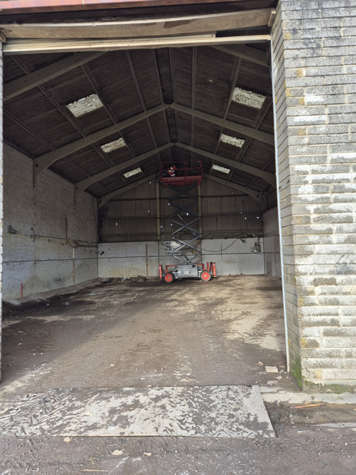 Bens Demolition Division job Remove asbestos sheeting and take down building Kendalshire Golf Club  photo number 6