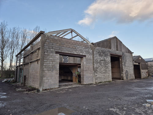 Bens Demolition Division job Remove asbestos sheeting and take down building Kendalshire Golf Club  photo number 7