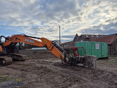 Bens Demolition Division job Remove asbestos sheeting and take down building Kendalshire Golf Club  photo number 11