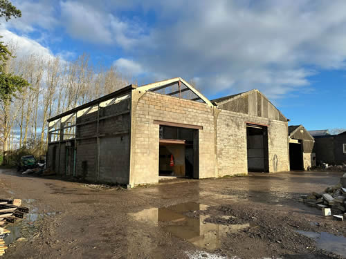 Bens Demolition Division job Remove asbestos sheeting and take down building Kendalshire Golf Club  photo number 16