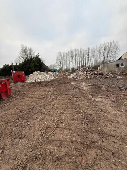 Bens Demolition Division job Remove asbestos sheeting and take down building Kendalshire Golf Club  photo number 19