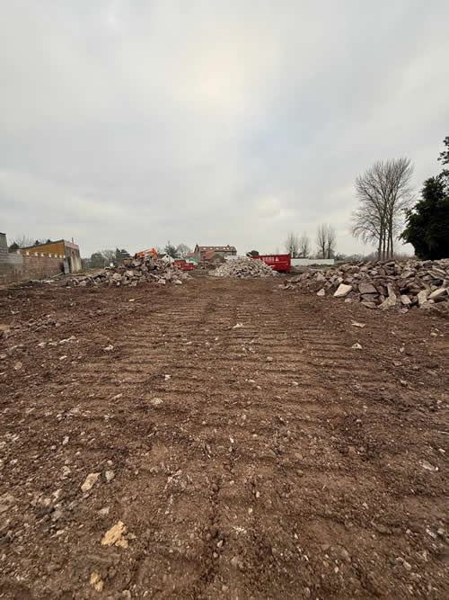 Bens Demolition Division job Remove asbestos sheeting and take down building Kendalshire Golf Club  photo number 22