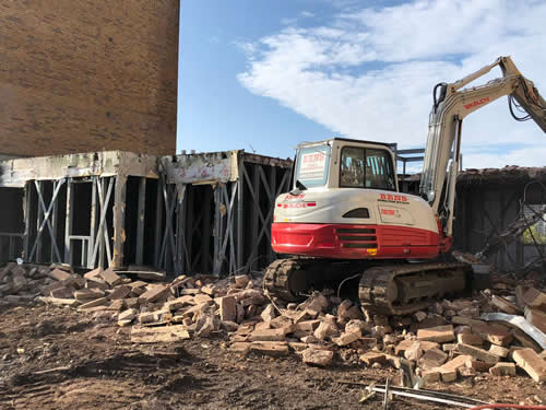 Bens Demolition Division job Moorhead Close, Cardiff photo number 4