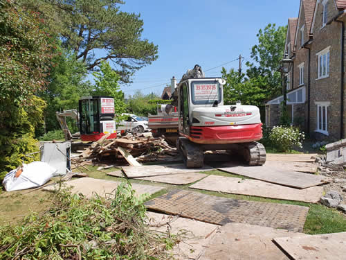 Bens Demolition Division job Old Sobury, Nr. Bristol photo number 5