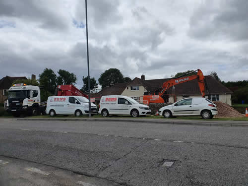 Bens Demolition Division job House demolition in Merrymead, Alveston photo number 14