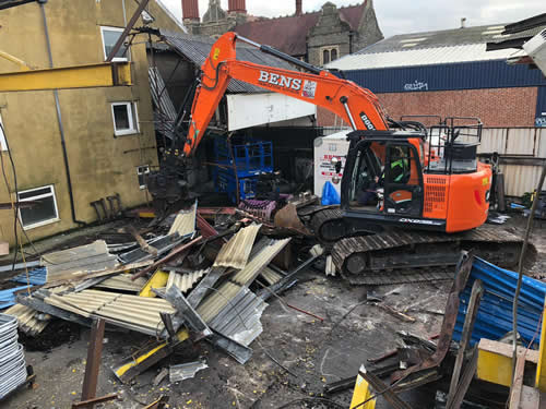 Bens Demolition Division job Stillhouse Lane, Bedminster photo number 3