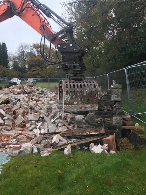 Bens Demolition Division job Naish Cottage, Wraxall for Jigsaw Construction photo number 14