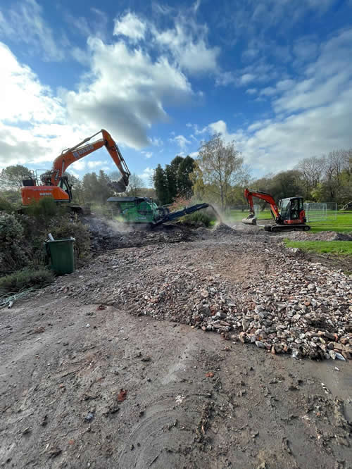 Bens Demolition Division job Naish Cottage, Wraxall for Jigsaw Construction photo number 15