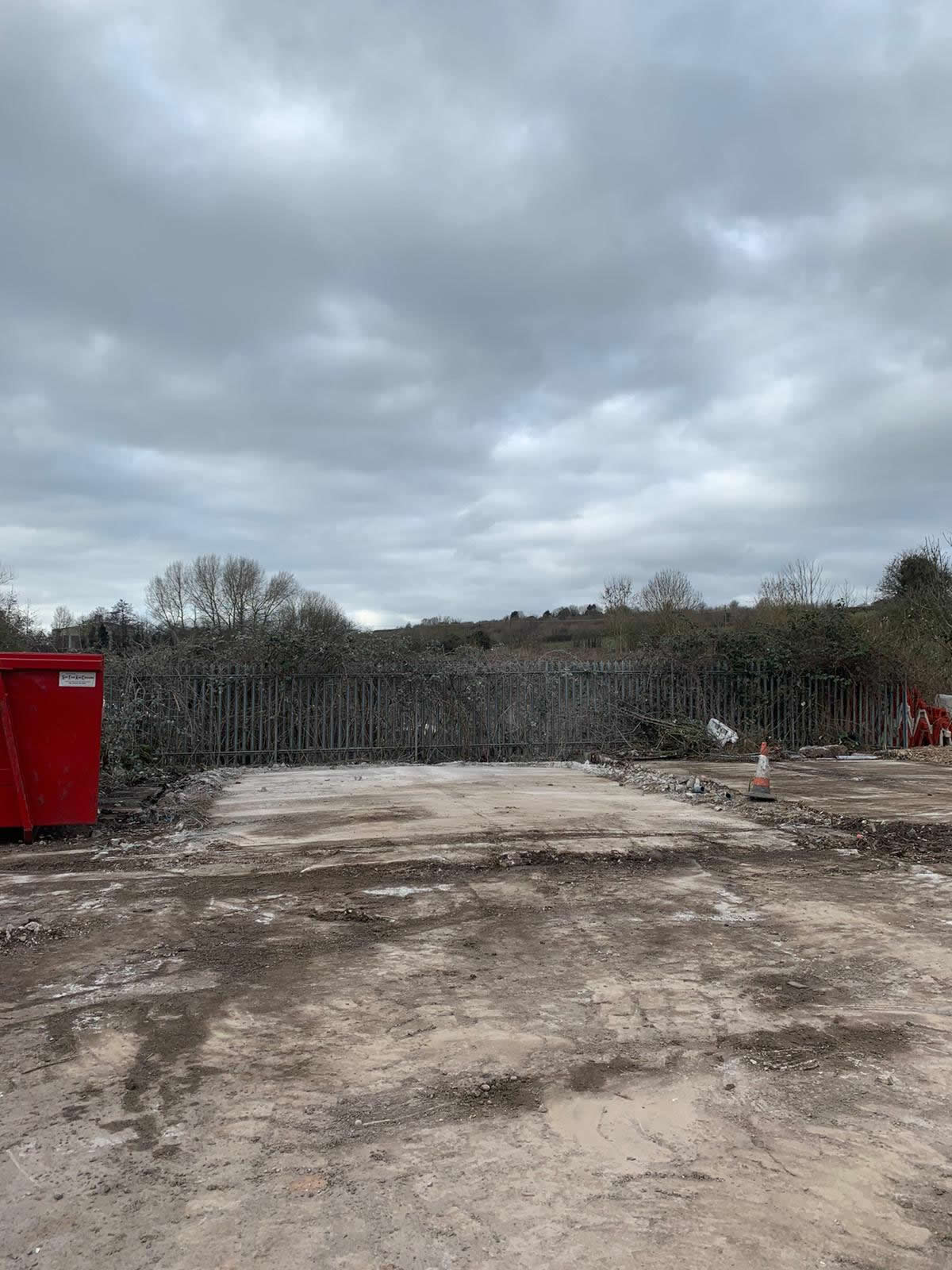 Bens Demolition Division job Council Yard Buildings, Radstock For BAINES photo number 19