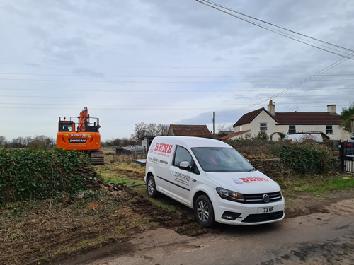 Bens Demolition Division job Patch Elm Lane, Rangeworthy for Harvey Shopfitters photo number 2