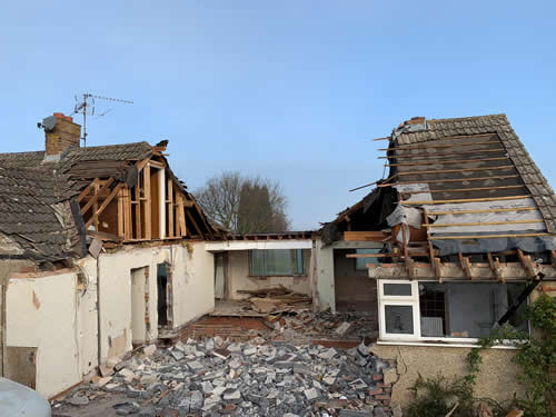 Bens Demolition Division job Townsend Lane, Almondsbury, Bristol for CHAPPELL & DIX LIMITED photo number 9