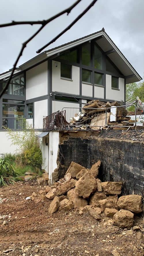 Bens Demolition Division job House in Cirencester for CHAPPELL & DIX LIMITED photo number 10