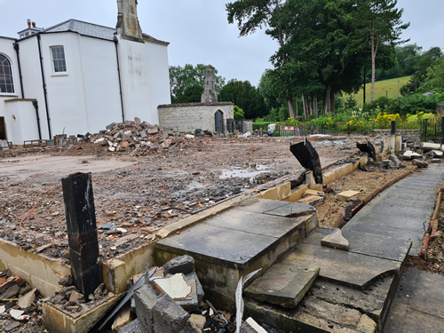 Bens Demolition Division job House in Dunchideock village near Exeter for Paul Silk photo number 11