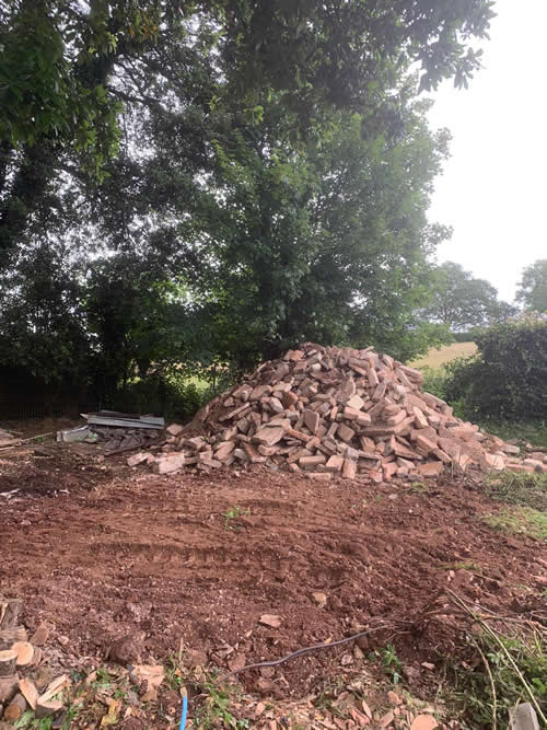 Bens Demolition Division job House in Dunchideock village near Exeter for Paul Silk photo number 22