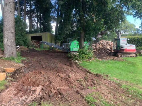 Bens Demolition Division job House in Dunchideock village near Exeter for Paul Silk photo number 23