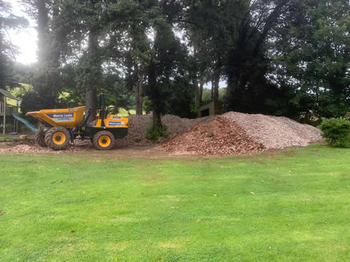 Bens Demolition Division job House in Dunchideock village near Exeter for Paul Silk photo number 31