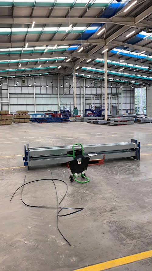 Bens Demolition Division job Remove mezzanine floor and clearing warehouse, Avonmouth, for Court Construction, Avonmouth Bristol photo number 15