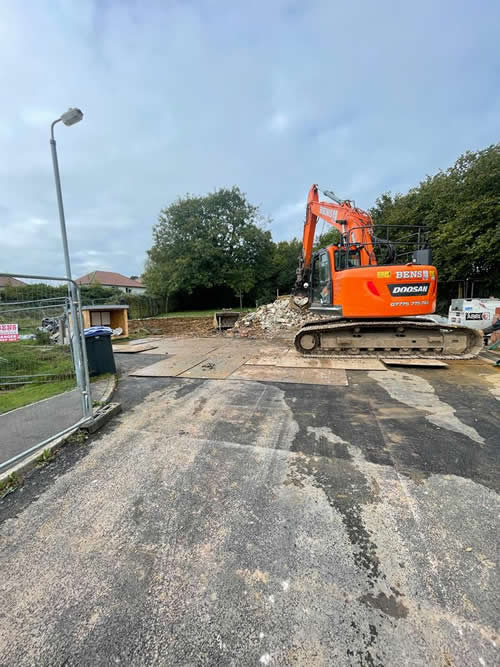 Bens Demolition Division job RAF Lyneham for PCDL photo number 9