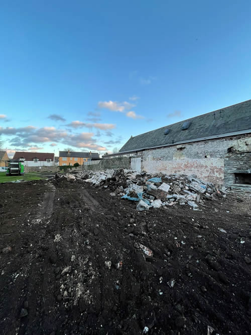 Bens Demolition Division job Rear of castle pub Chestow photo number 7